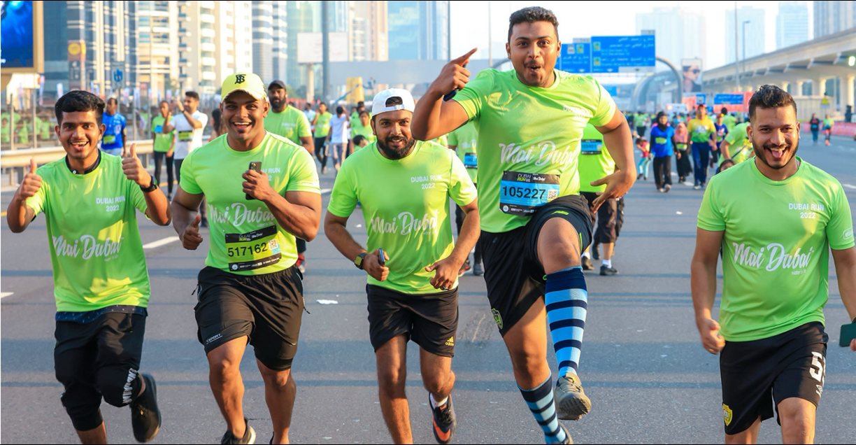 Dubai Run, 5km and 10km routes, one morning