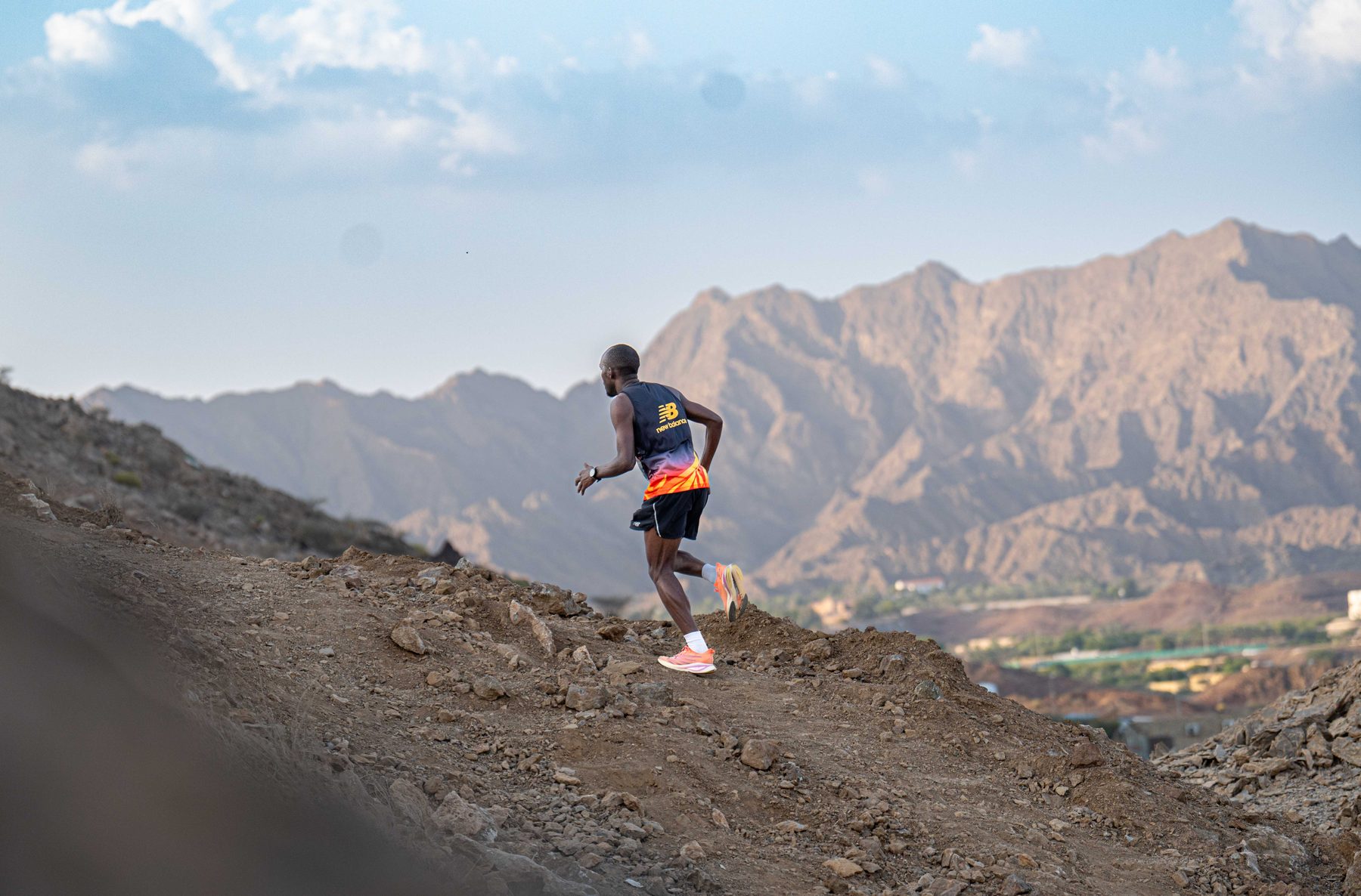 Runner in the Emirates Villages Run Series