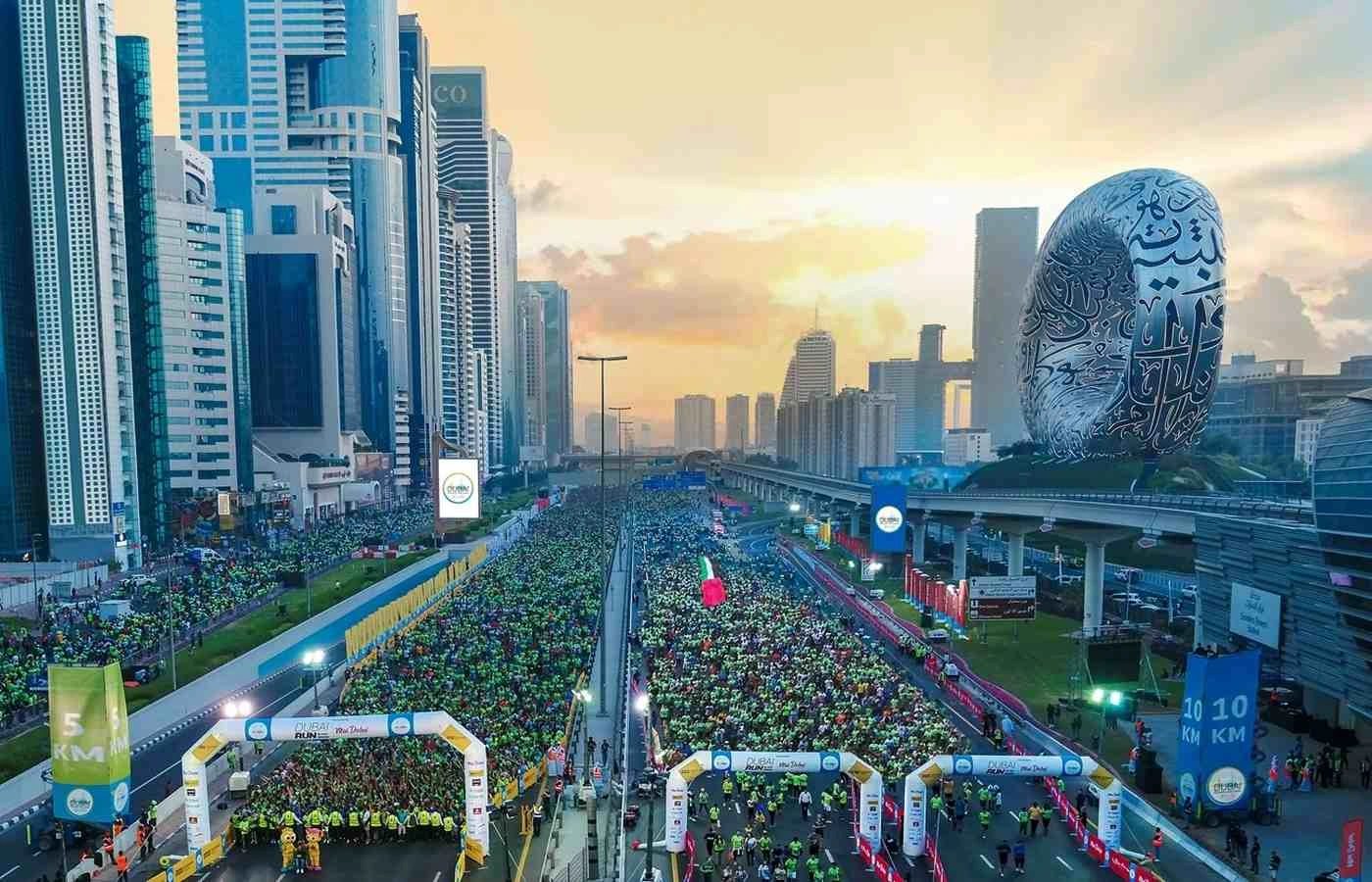 Dubai Run, Sheikh Zayed Road, Dubai