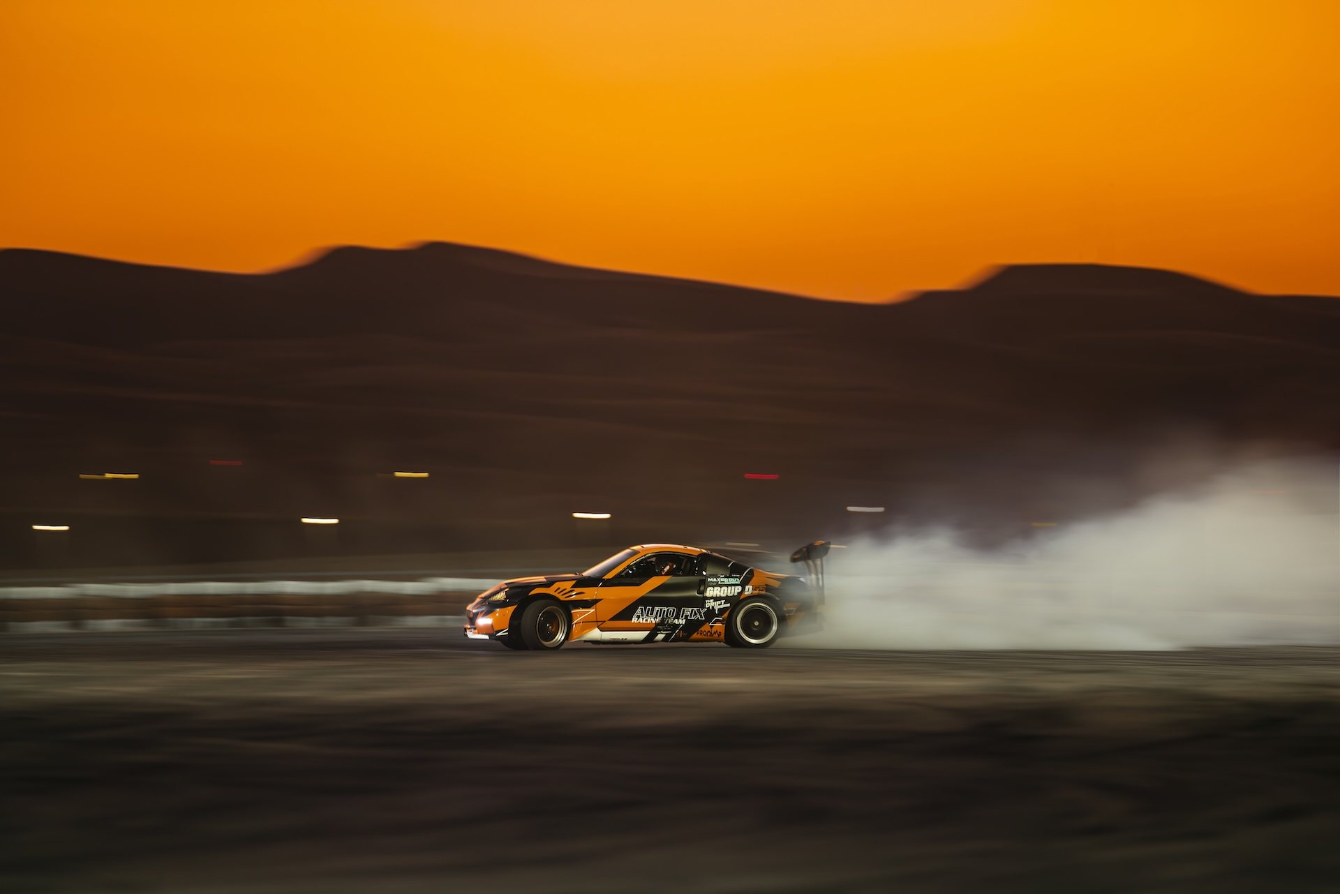 Liwa Village, Al Dhafra dunes at golden hour